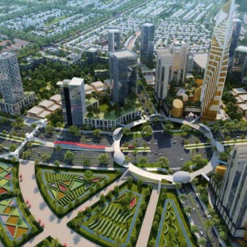 What is the concept behind the development of Smart City Lahore?