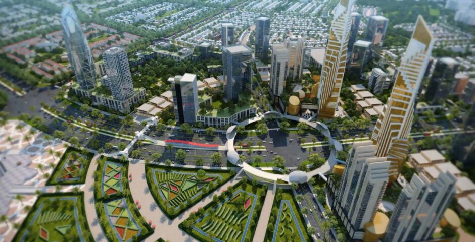 What is the concept behind the development of Smart City Lahore?