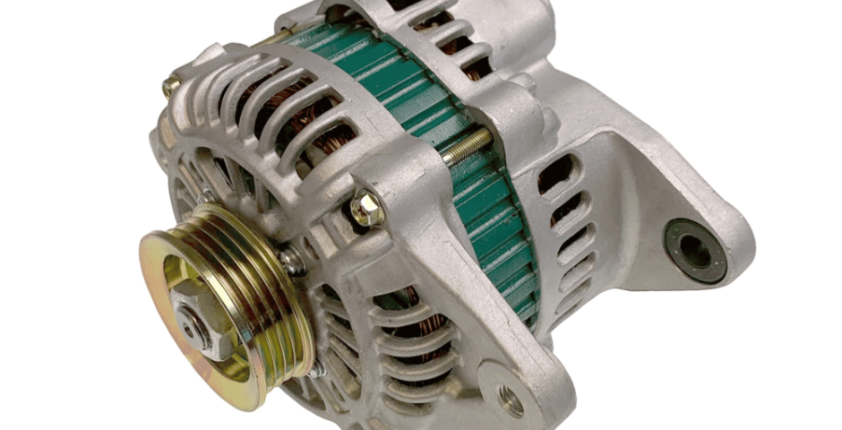What purpose does the alternator serve in a car?