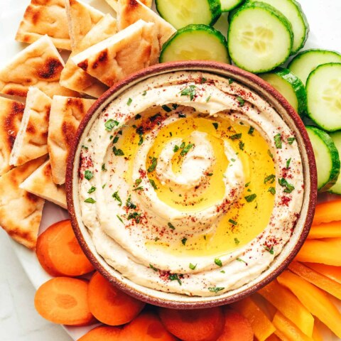 What is hummus made of?