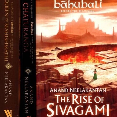 What is the title of the first book in the "Baahubali: Before the Beginning" series by Anand Neelakantan?