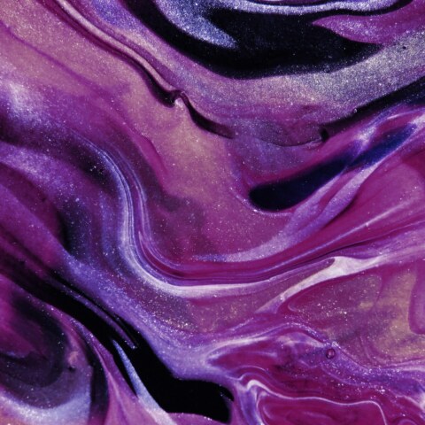 What is the rarest purple color, and what makes it so unique and sought after in the world of art and design?