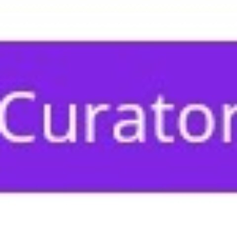 What are the meanings of the word "curator"?
