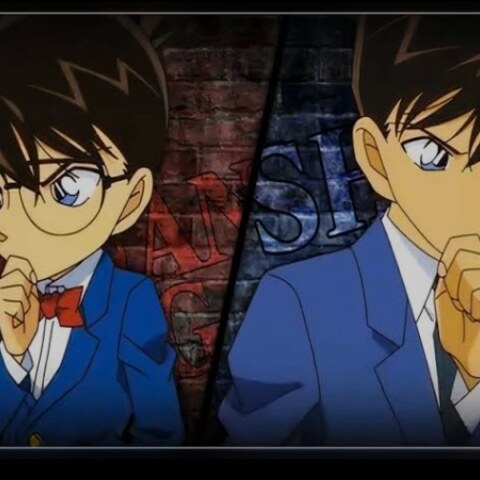 Who is the writer of the Japanese manga series "Detective Conan"?
