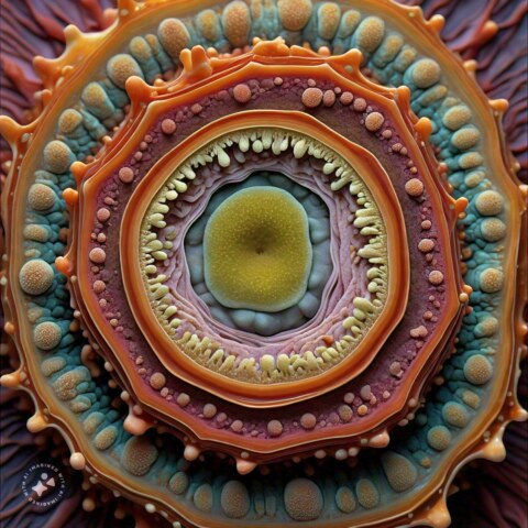 What are the four wall layers of microsporangium ?