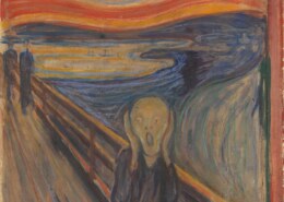 Which instrument is depicted in Edvard Munch's famous painting “The Scream”?