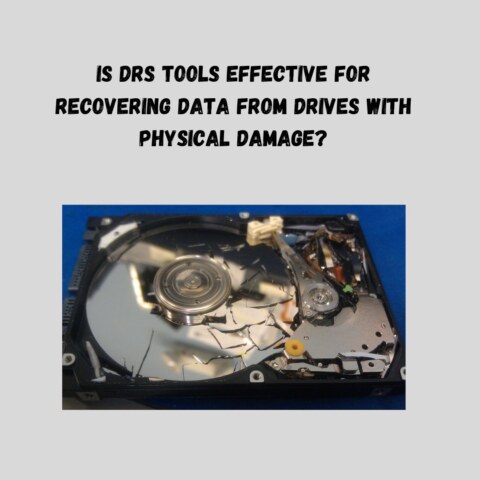 Is DRS Tools effective for recovering data from drives with physical damage?