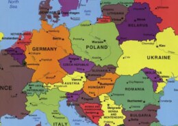 With which countries does Czech Republic share borders ?