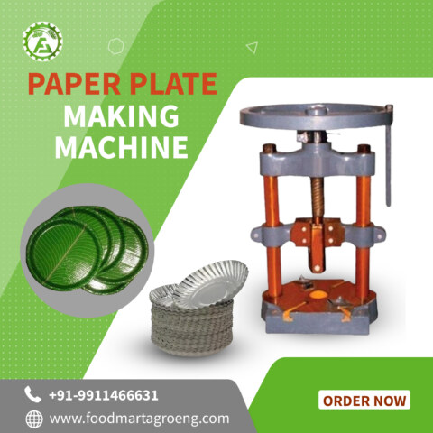 What factors should I consider when choosing a paper plate making machine in Ghaziabad for my business?