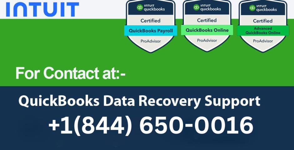 How Do I Contact QuickBooks Data Recovery Support Number +1(844) 650-0016 ?