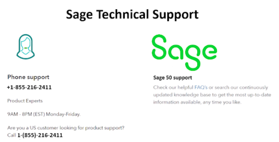 {human~Help™ }How do I speak to a live person at Sage?