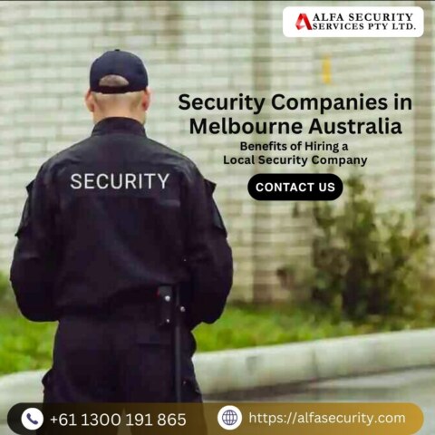 What types of security solutions are provided by top security companies in Melbourne?