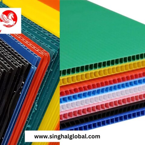 What industries use PP corrugated sheets?