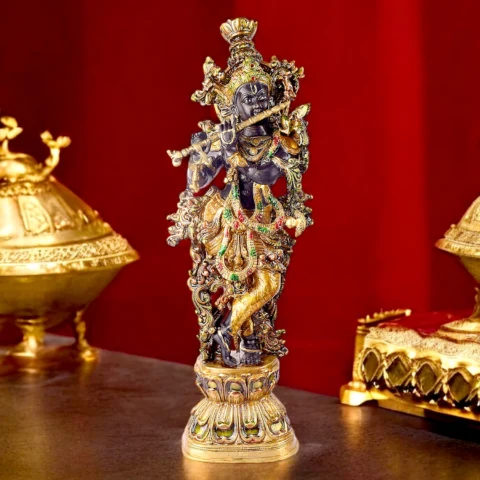 Where can I buy a high-quality large brass Murti for my home or temple?