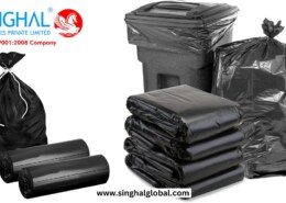 What are garbage plastic bags, and why are they used in India?