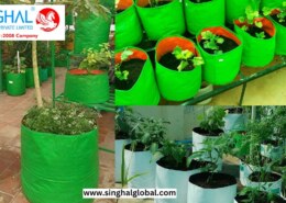 What are plant grow bags, and how do they benefit plant growth?