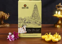 Why should I use 100% Wax-Free Pure Cow Ghee Diya Wicks for my puja?