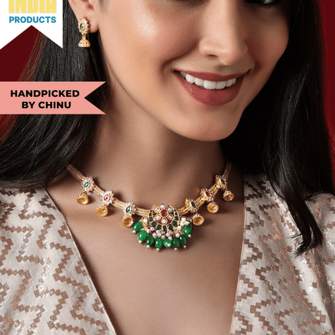 The availability of a wide range of necklace set online collections makes it easier to choose pieces