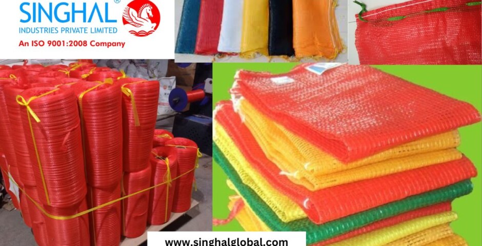 What sizes are available in PP Leno mesh bags?
