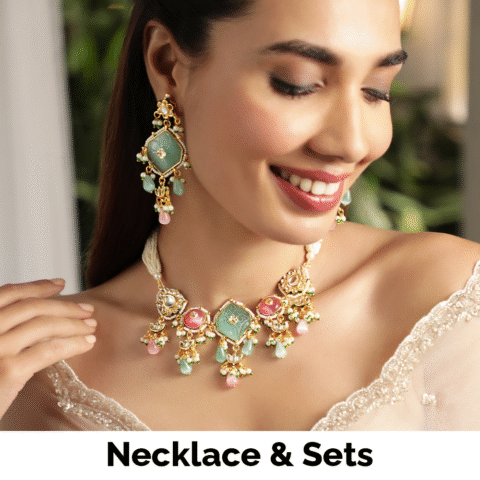 How does Rubans' online jewellery collection combine traditional craftsmanship with modern designs to suit various festive and bridal occasions?