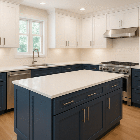 Are shaker-style cabinets available as cheap cabinets in Coral Gables?
