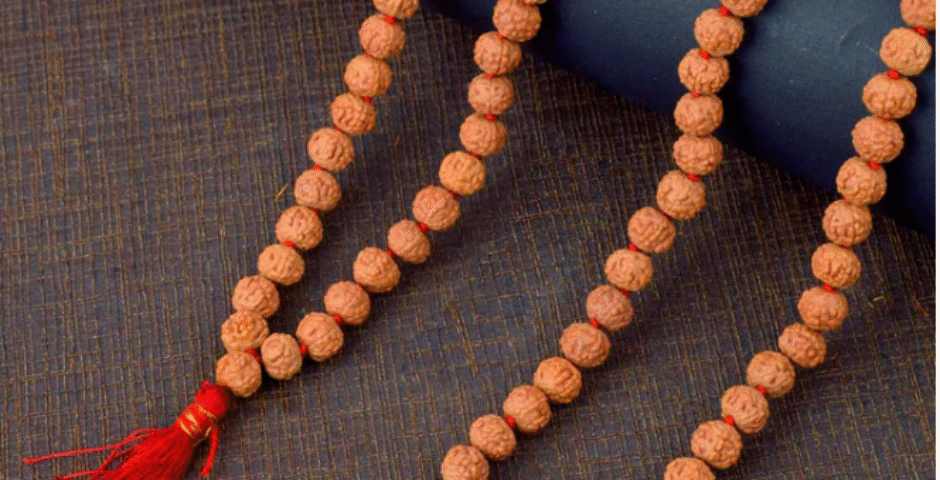 What are the main spiritual and mental benefits of wearing an original Rudraksha Mala?