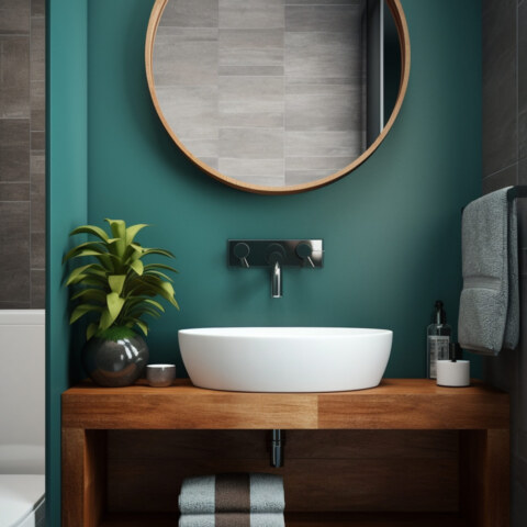 What design trends are most popular in Miami when it comes to semi custom bathroom vanities?