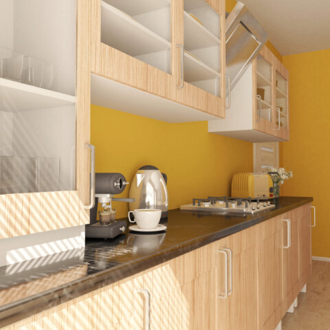 What are the biggest advantages of choosing Miami Aventura kitchen cabinets over stock cabinetry?