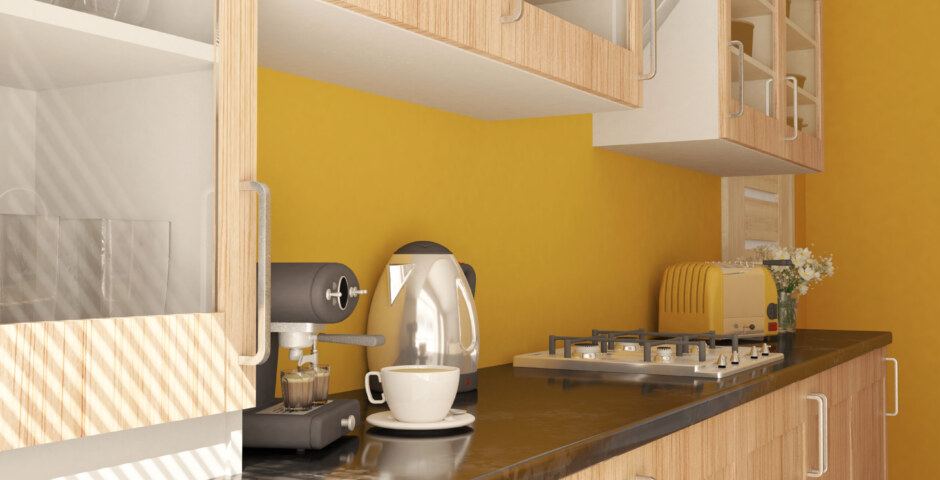 What are the biggest advantages of choosing Miami Aventura kitchen cabinets over stock cabinetry?