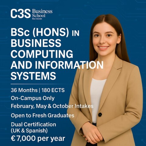 BSc (Hons) in Business Computing & Information Technology: The Smartest Path to a Future-Proof Career at C3S Business School