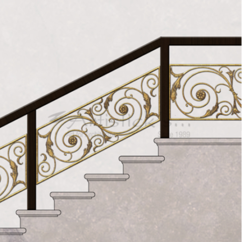 What are the advantages of choosing a Brass Railing Design for my home?