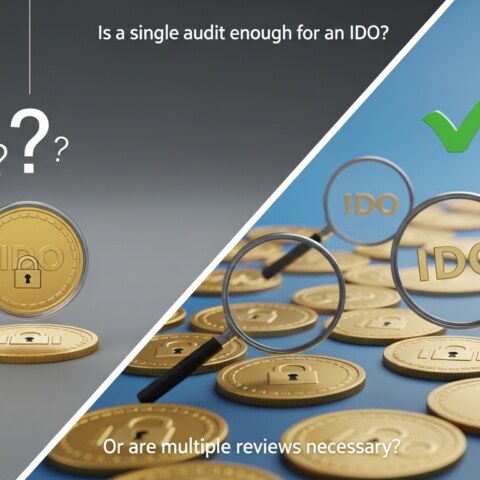 Is a single audit enough for an IDO, or are multiple reviews necessary?